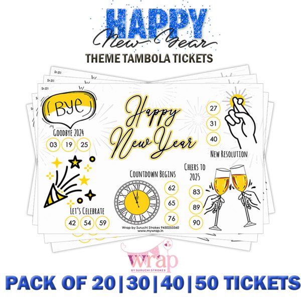 New Year Tambola Tickets