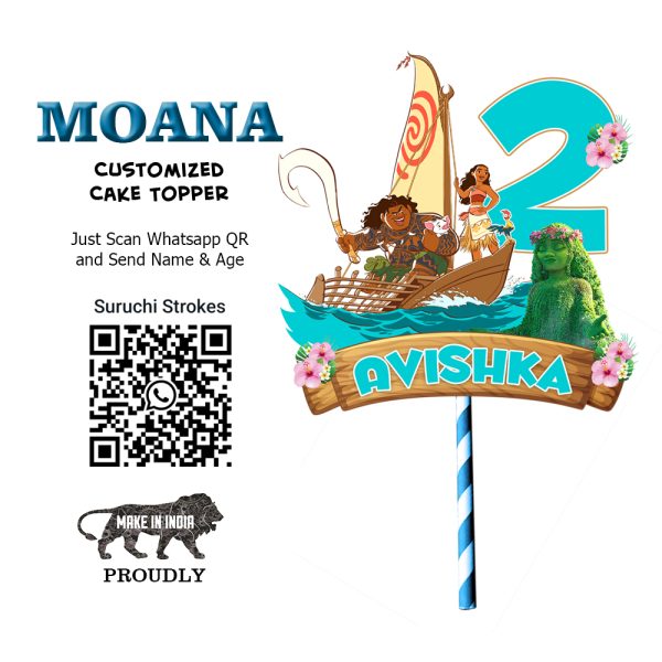 Moana cake Topper