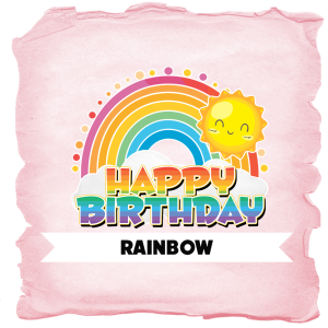 RAINBOW Party Decoration