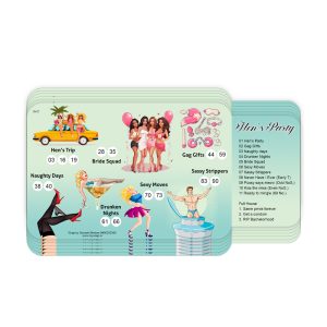 Hen’s Party Theme Tambola Tickets