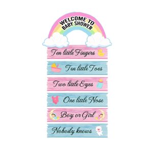 Baby Shower Welcome Poster