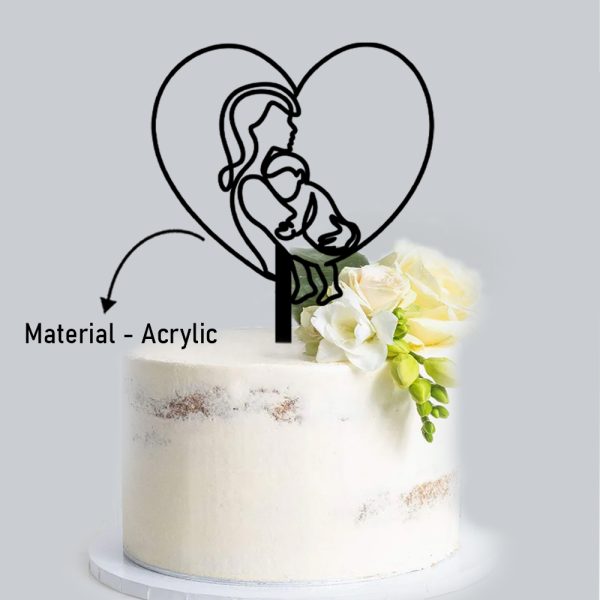 Mother Day's Cake Topper, - Image 3