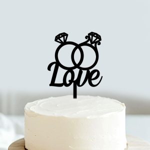 Love Cake Topper