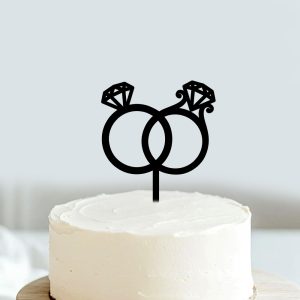 ring cake topper