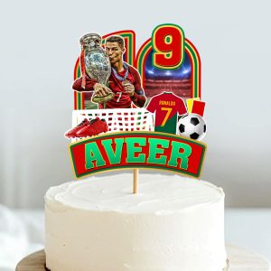 Football Cake Topper