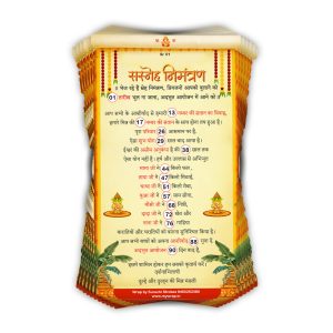 Wedding Theme Tambola Ticket | Subh Vivah | Haldi, Mehandi, Sangeet Party