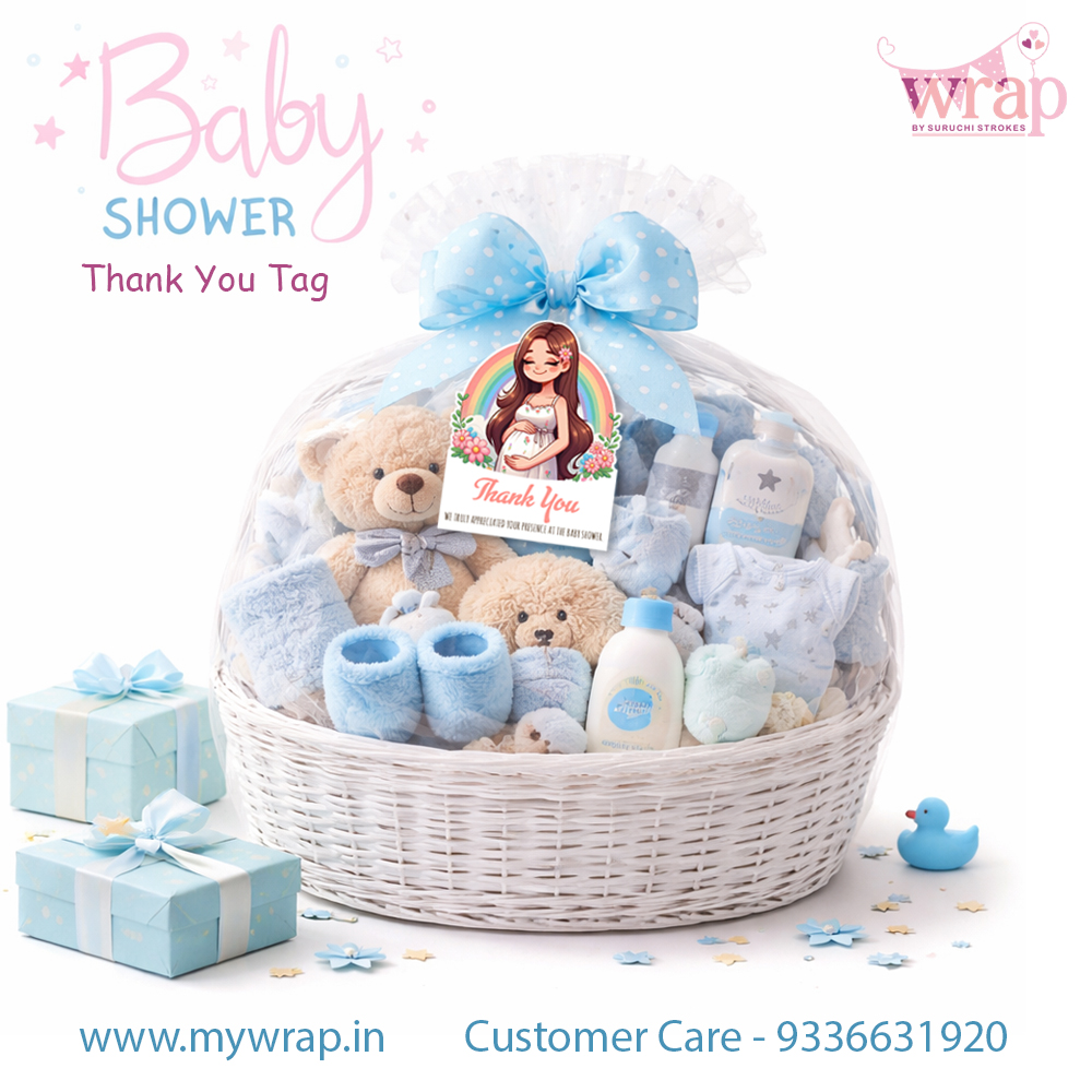 Baby Shower ThankYou Tag | Return Gift Card | Coming Soon Welcome Party - Image 5