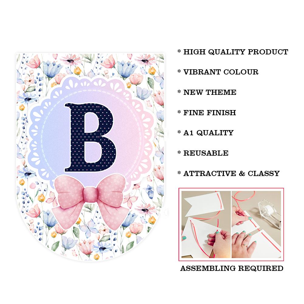 Baby Shower Decoration Banner | Mom-to-Be Party Backdrop Celebration - Image 3