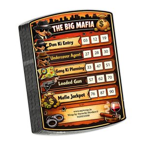 Bollywood Theme Tambola Ticket | Birthday | Friend| Kitty Party Housie Game