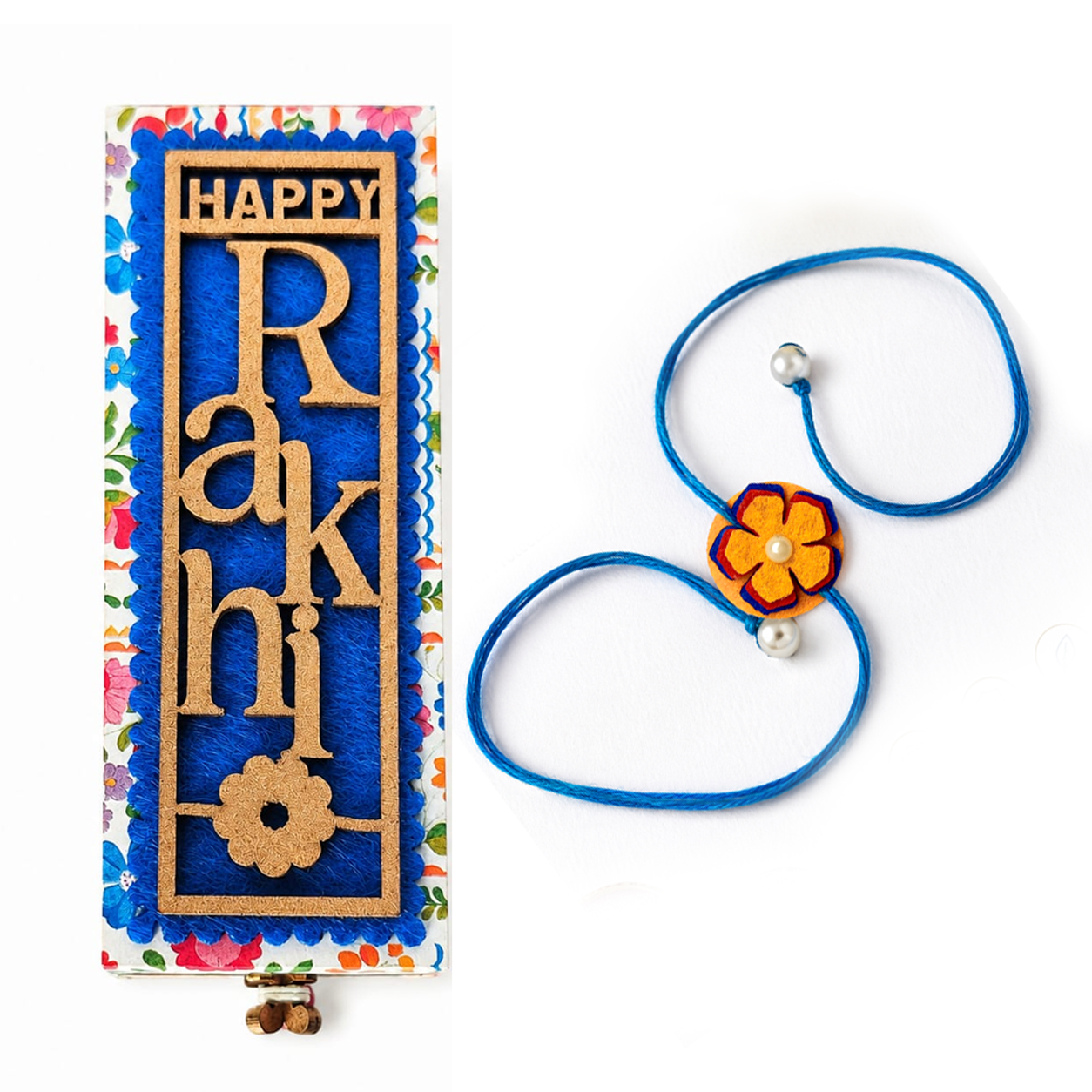 Handmade Eco-Friendly Rakhi for Brother | Raksha Bandhan Gift for Bhai