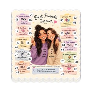 Friendship Tambola Tickets | Best Friend Forever Theme Party Game