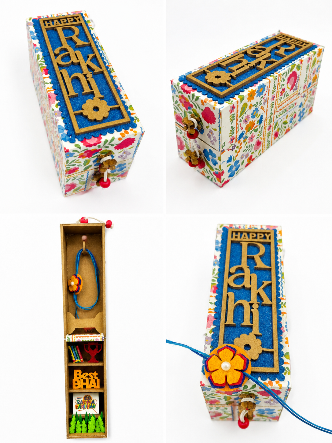 Handmade Eco-Friendly Rakhi for Brother | Raksha Bandhan Gift for Bhai - Image 3